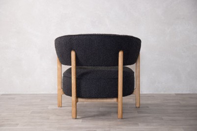 belfry boucle side chair neutral back view